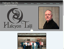 Tablet Screenshot of halcyontaichi.com